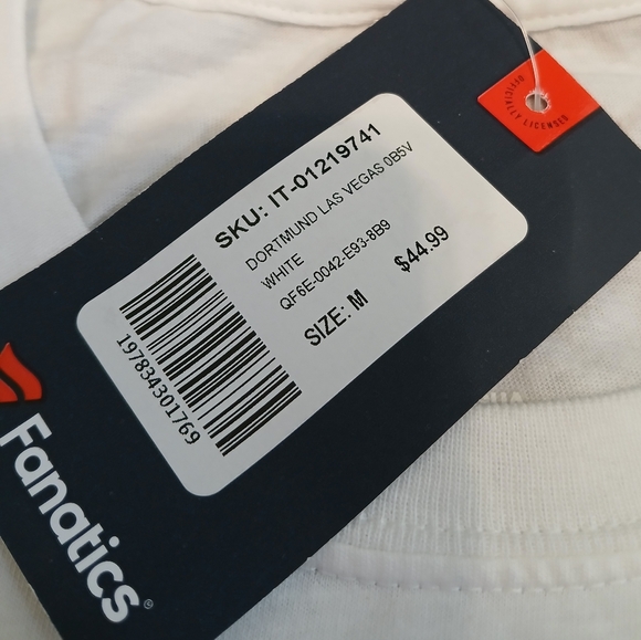 Fanatics BVB Borussia Dortmund Soccer T-Shirt Men's Size Medium (NWT) - Picture 5 of 6